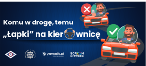 AKCJA  „ŁAPKI NA KIEROWNICĘ”