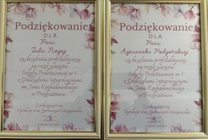 Spotkanie z uczniami w Szkole Podstawowej nr 1 w Trzebiatowie